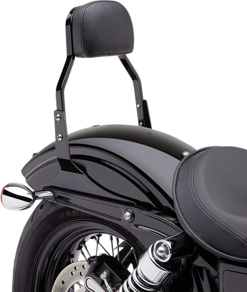 COBRA Mini Sissy Bar - Black - Dyna