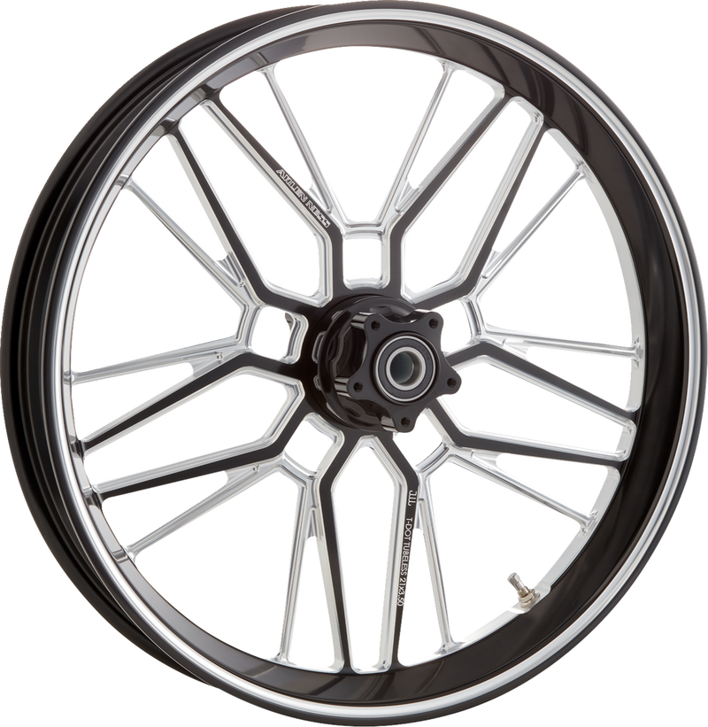 ARLEN NESS Split Spoke Forged Wheel - Black Anodized Contrast Cut - 19x3.25