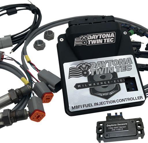 DAYTONA TWIN TEC LLC Auto-tune Electronic Fuel Injection Control Module Kit with 3 BAR Manifold - M8 Touring/Trike 17820