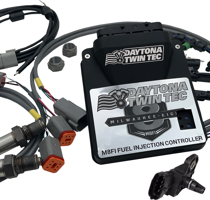 DAYTONA TWIN TEC LLC Auto-tune Electronic Fuel Injection Control Module Kit with 2 BAR Manifold - M8 Touring/Trike 17819