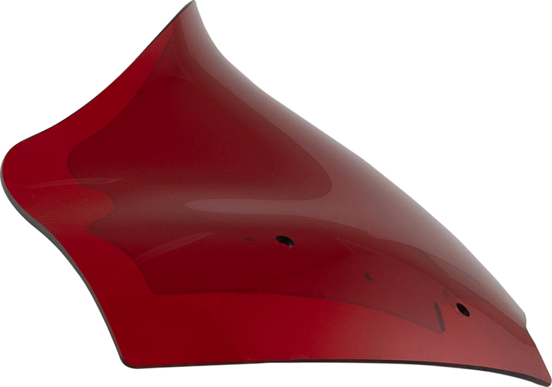 KLOCK WERKS Kolor Flare* Windshield - 10" - Red