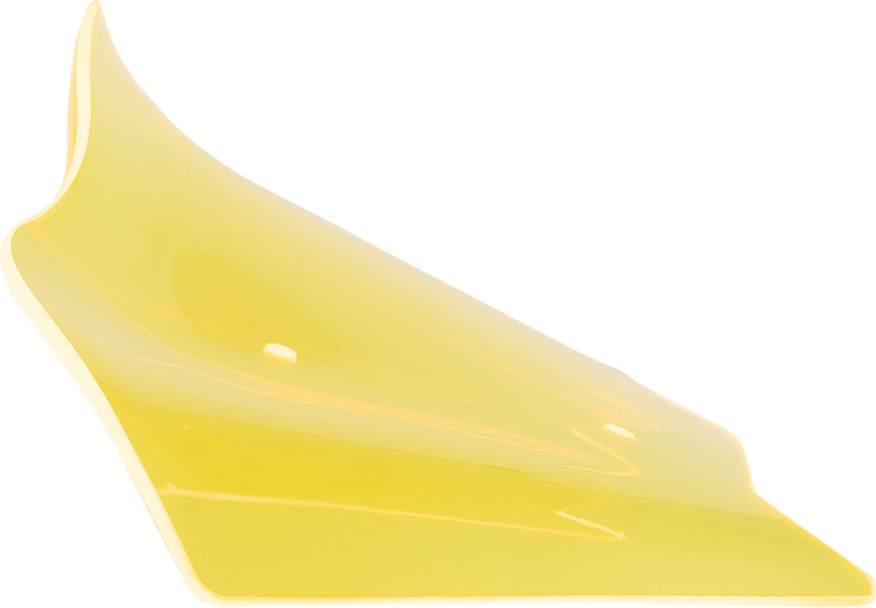 KLOCK WERKS Kolor Flare* Windshield - 8" - Yellow Ice