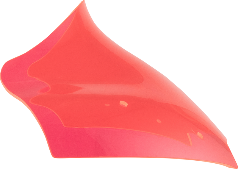 KLOCK WERKS Kolor Flare* Windshield - 10" - Pink Ice