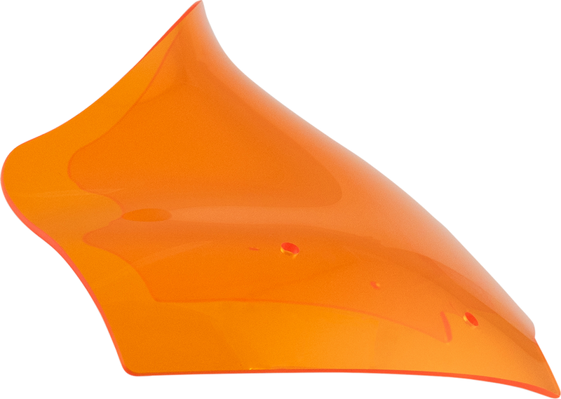 KLOCK WERKS Kolor Flare* Windshield - 10" - Orange