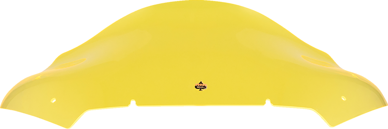KLOCK WERKS Kolor Flare Windshield - 10" - Yellow Ice - FLTR