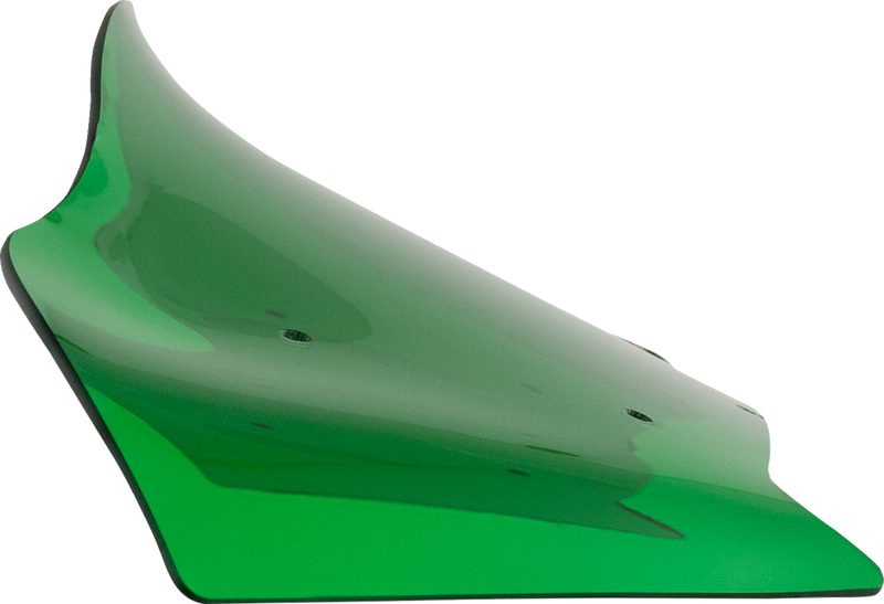 KLOCK WERKS Kolor Flare* Windshield - 8" - Green