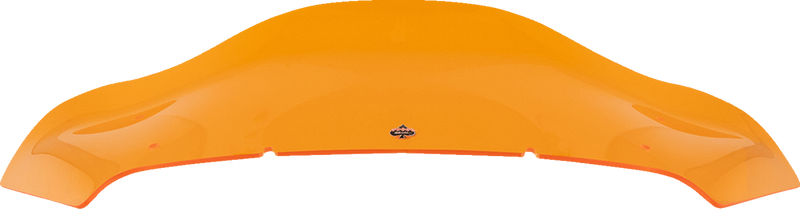 KLOCK WERKS Kolor Flare* Windshield - 8" - Orange