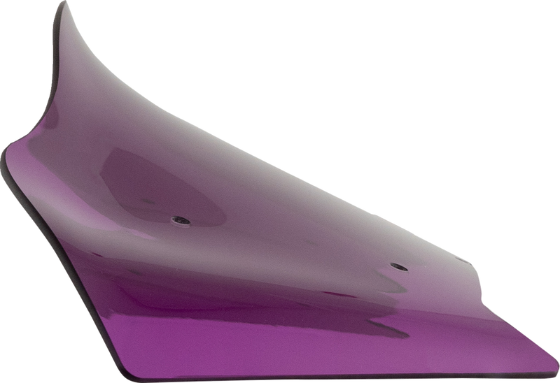 KLOCK WERKS Kolor Flare* Windshield - 8" - Purple