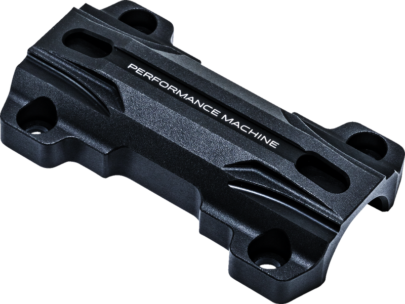 PERFORMANCE MACHINE (PM) Adapter - Gauge Relocation Kit - Black Ops? 0208-2196-SMB