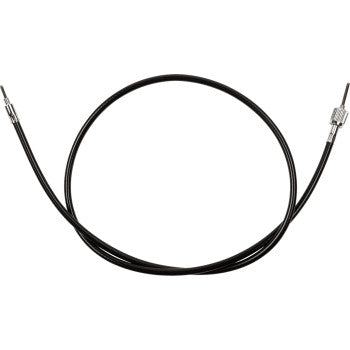 DRAG SPECIALTIES Front-Wheel Drive Speedometer Cable - Black Vinyl - 44-1/2"