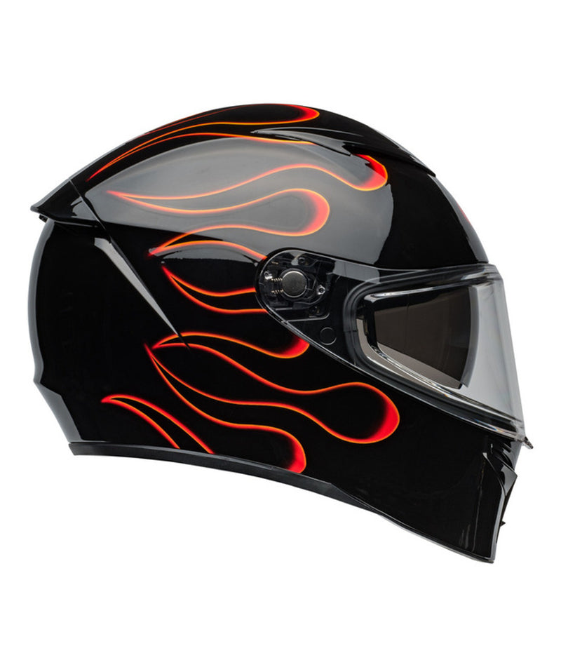 BELL Lithium Torch Gloss Black Red Helmet
