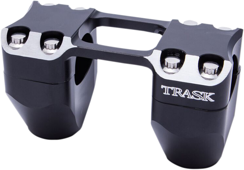 TRASK Risers - Assault - 2" x 1-1/4" - Black