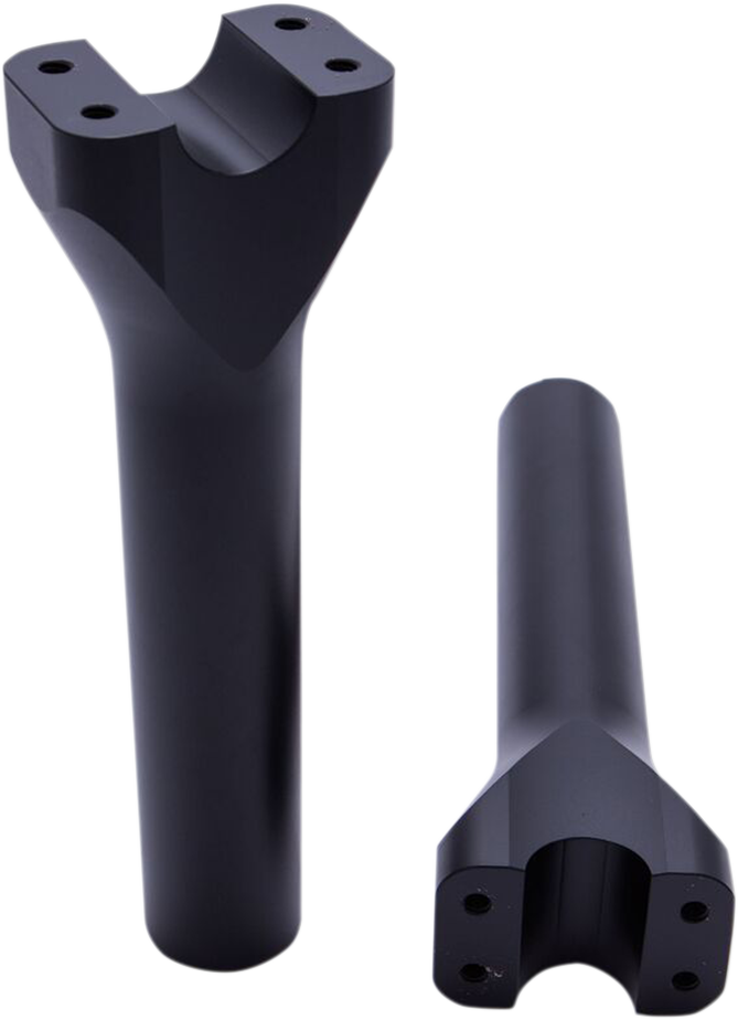 TRASK Risers - Assault - 8" x 1-1/4" - Black