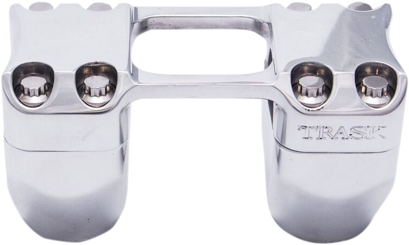 TRASK Risers - Assault - 2" x 1-1/4" - Chrome