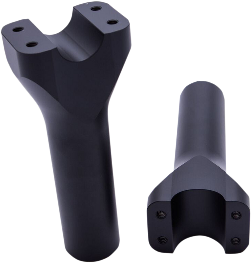 TRASK Risers - Assault - 6" - Black