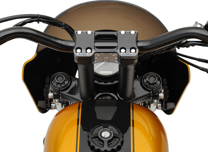 TRASK Risers - Assault - 8" - Black