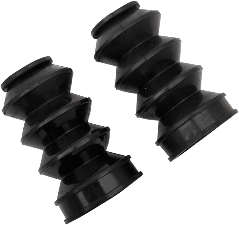 DRAG SPECIALTIES Rubber Fork Boots - 39 mm - 5" Long
