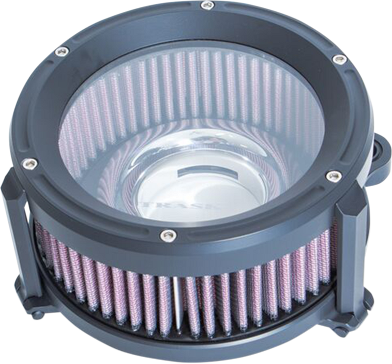 TRASK Assault Charge High-Flow Air Cleaner - Flat Black