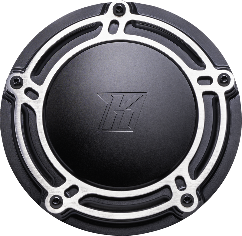 KODLIN USA NXL Derby Cover - Black - M8 Touring