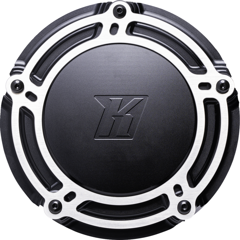 KODLIN USA NXL Derby Cover - Black - M8 Softail