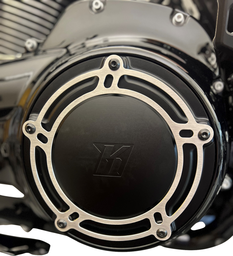 KODLIN USA NXL Derby Cover - Black - M8 Touring