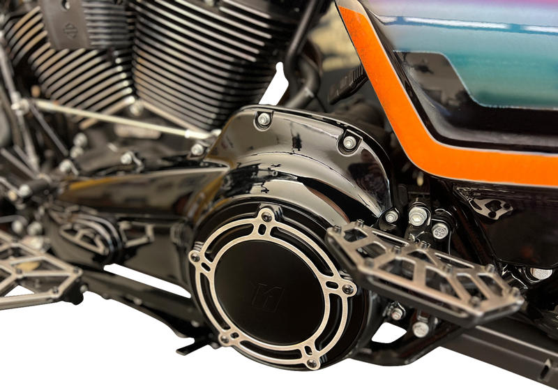 KODLIN USA NXL Derby Cover - Black - M8 Touring