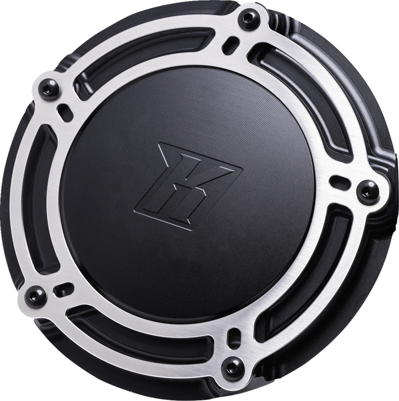 KODLIN USA NXL Derby Cover - Black - M8 Softail