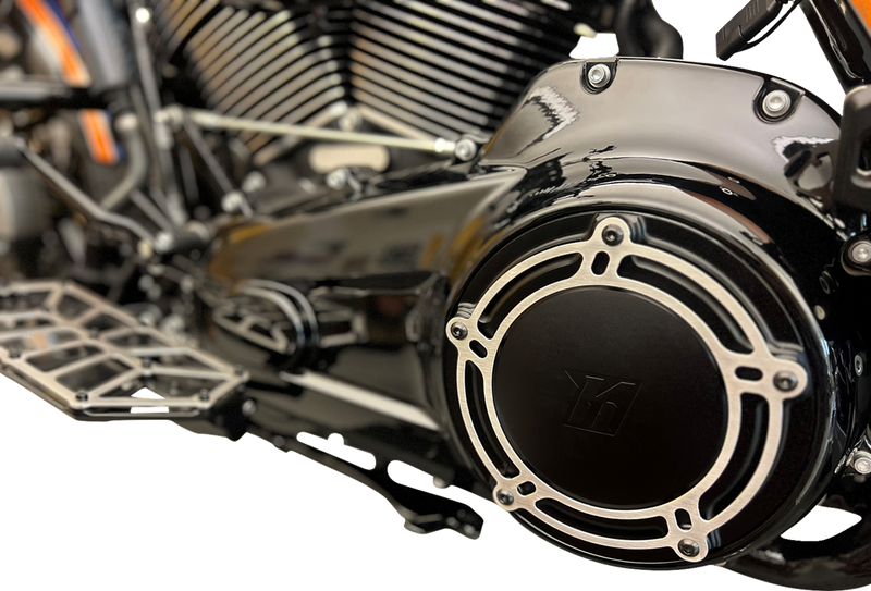 KODLIN USA NXL Derby Cover - Black - M8 Touring