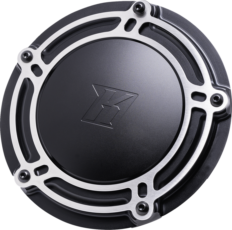 KODLIN USA NXL Derby Cover - Black - M8 Touring