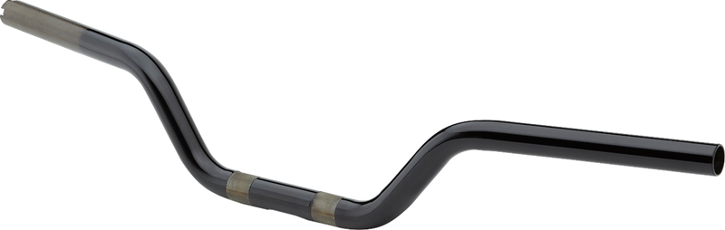 LA CHOPPERS 1" Mid Bend 23-24 CVO Touring Performance Handlebar - 3-1/2" - Gloss Black