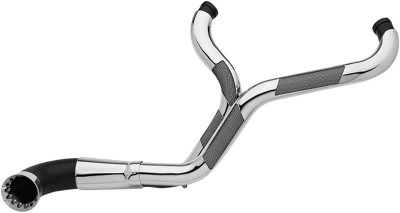 TRASK 2-into-1 Nasty Bastard Exhaust System - Chrome