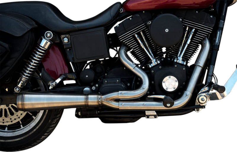 TRASK Assault 2:1 Exhaust - Full Stainless - '91-'05 Dyna