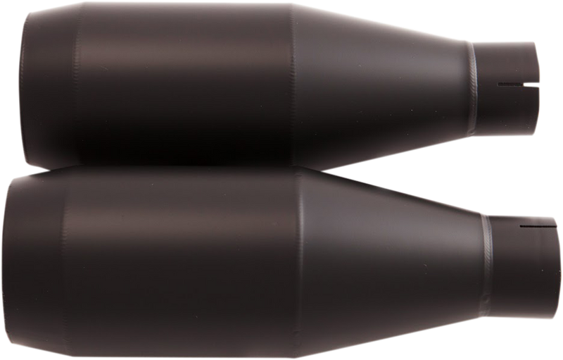 TRASK Slip-On Mufflers - Black