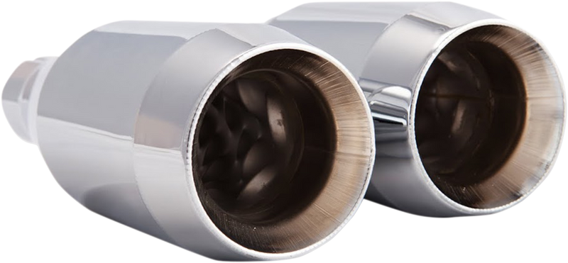 TRASK Slip-On Mufflers - Chrome