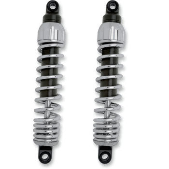 PROGRESSIVE SUSPENSION 444 Series Shock - 12" - Heavy-Duty - Chrome - Touring '06-'25