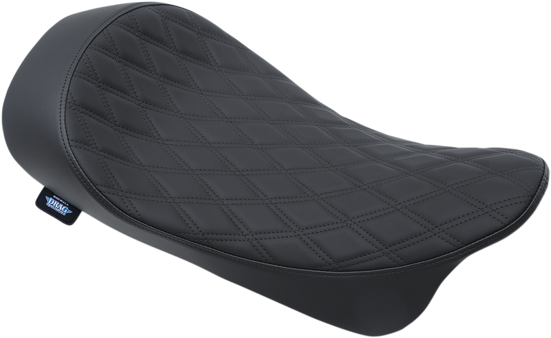 DRAG SPECIALTIES Low Solo Seat - Double Diamond - Touring '08-'23