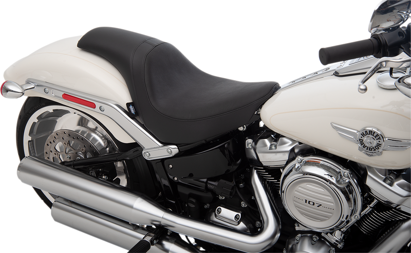 DRAG SPECIALTIES Predator Smooth Vinyl - Black - Softail '18-'22