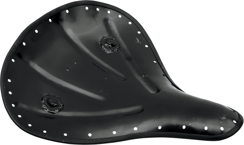 DRAG SPECIALTIES Large Spring Solo Seat Pan Base - Black