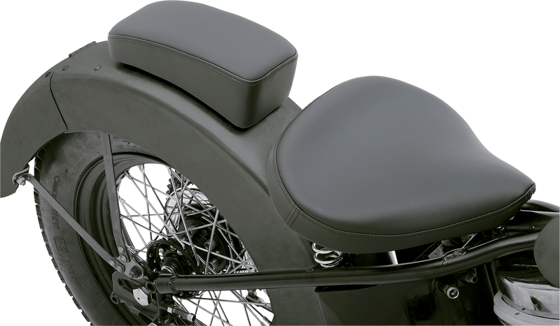 DRAG SPECIALTIES Pillion Pad for Spring Solo Seat - Black - Universal