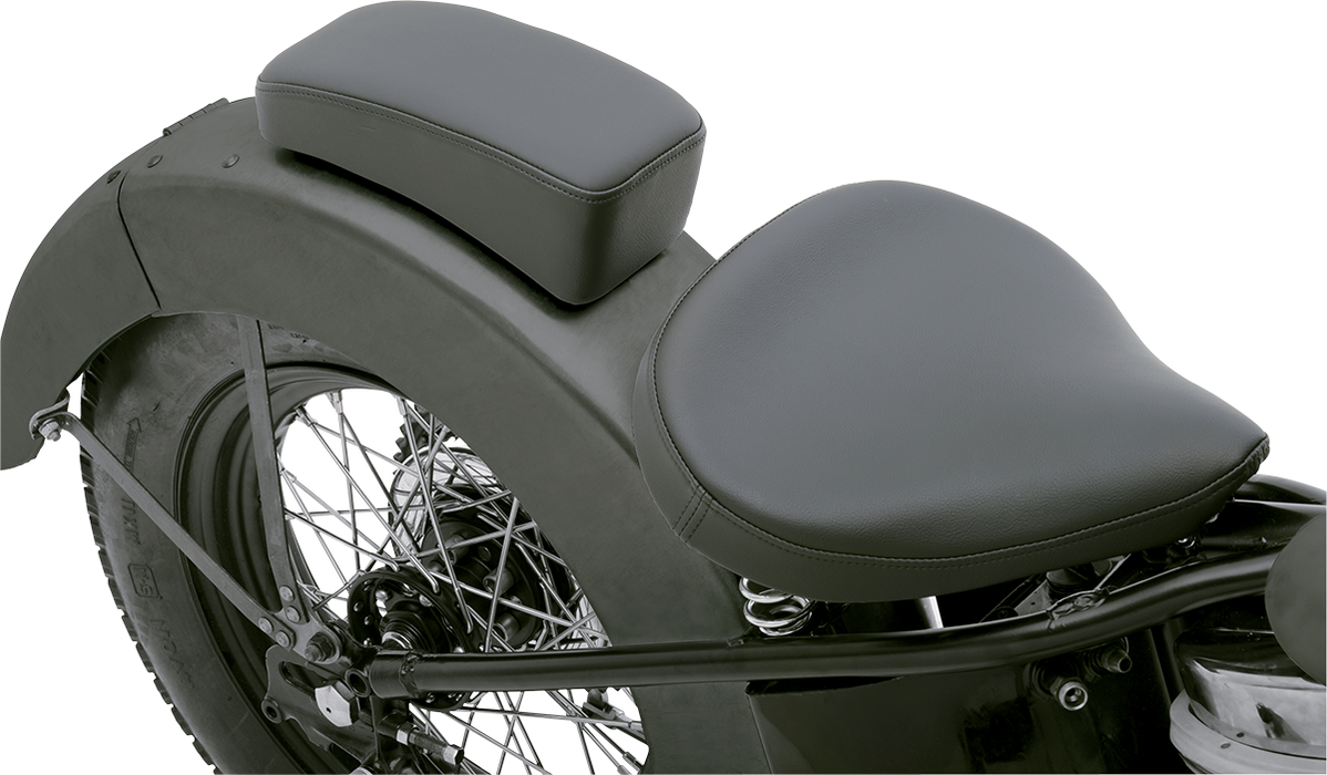DRAG SPECIALTIES Pillion Pad for Spring Solo Seat - Black - Universal