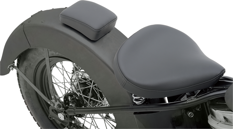 DRAG SPECIALTIES Small Pillion Pad for Spring Solo Seat - Black
