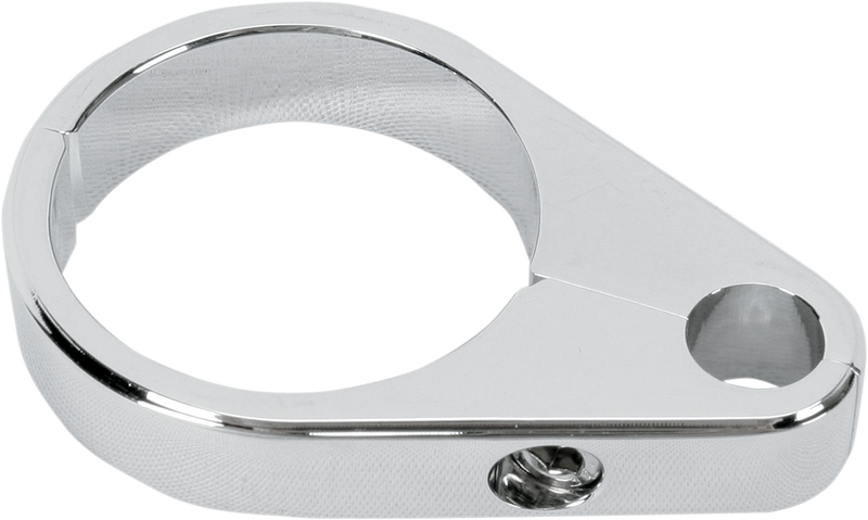 DRAG SPECIALTIES Die-Cast Clutch Cable Clamp - Chrome - 1-1/2"  Round Tube