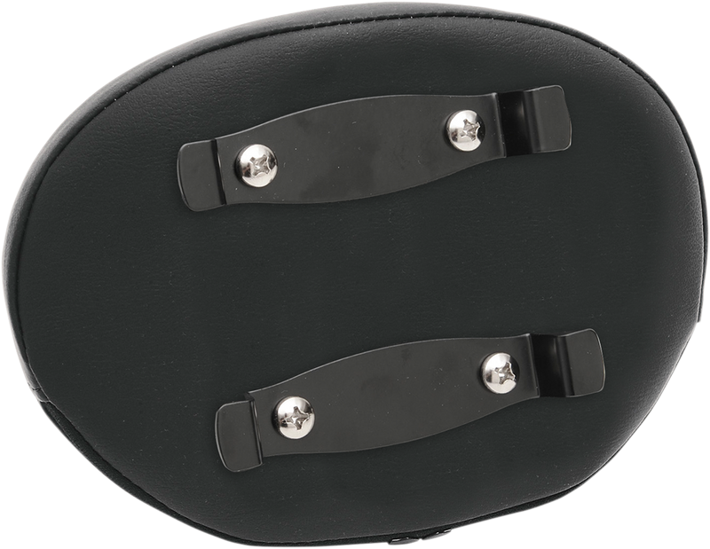 DRAG SPECIALTIES Pillow Oval Sissy Bar Vinyl Pad - Black