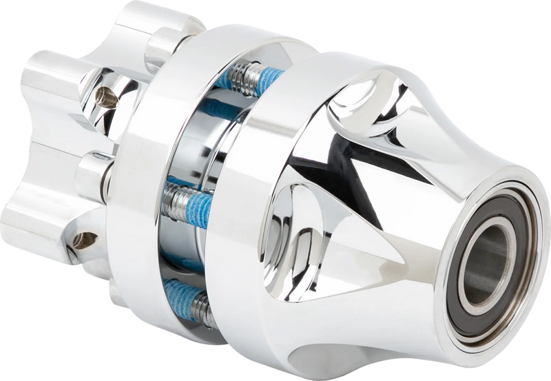 ARLEN NESS Front Dual Disc Cartridge Hub Kit - Chrome - '20-'24 FXLR