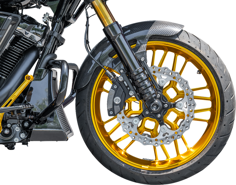 ARLEN NESS Cafe Front Fender - Carbon Fiber - 19"