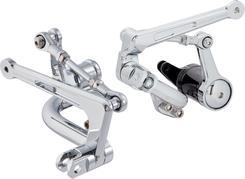 ARLEN NESS Mid Control Kit - Chrome - FLT/FLH '23-'24