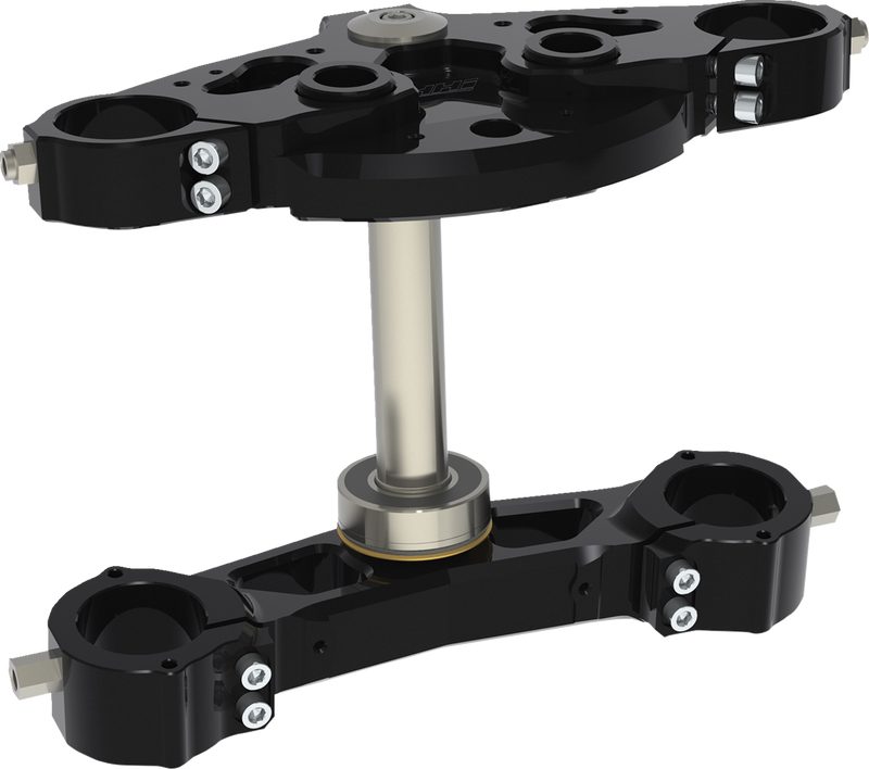 HAWG HALTERS Raked Triple Tree - 49 mm - Black