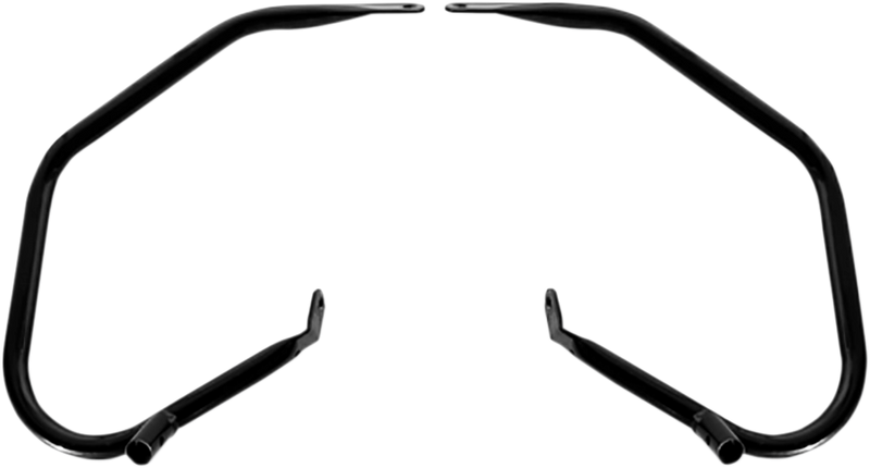 DRAG SPECIALTIES Low-Profile Saddlebag Guards - Black - Touring '09-'13