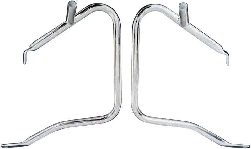 DRAG SPECIALTIES Replacement Saddlebag Guards - Chrome - Touring '14-'22