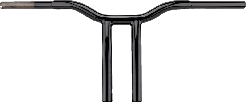 LA CHOPPERS 1-1/4" One-Piece Kage Fighter Pullback Touring Handlebar - 12" - Black
